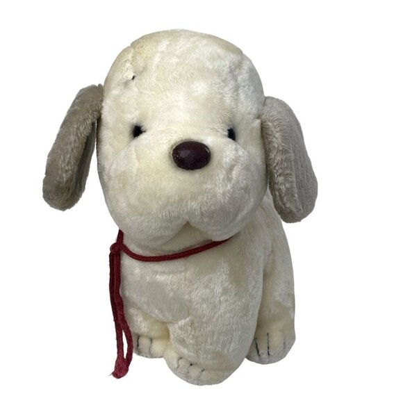Vintage Applause Umekichi Plush Dog 1980s Collectible 12" high Made in Korea - Picture 1 of 15